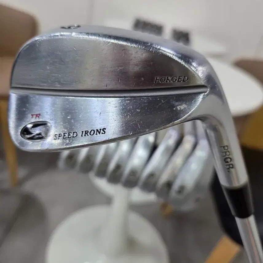 [BUNJANG] PRGR Speed Iron Forged (Pro Gear) Rifle FCM 6.0 Stepless Shaft / PRGR 스피드 아이언 단조 PRGR (Pro Gear) / SPEED