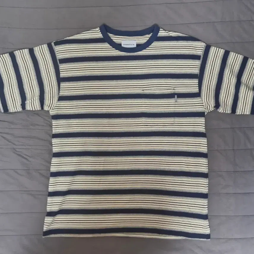 [BUNJANG] Espionage Stripe T-Shirt / 에스피오나지 스트라이프 티셔츠