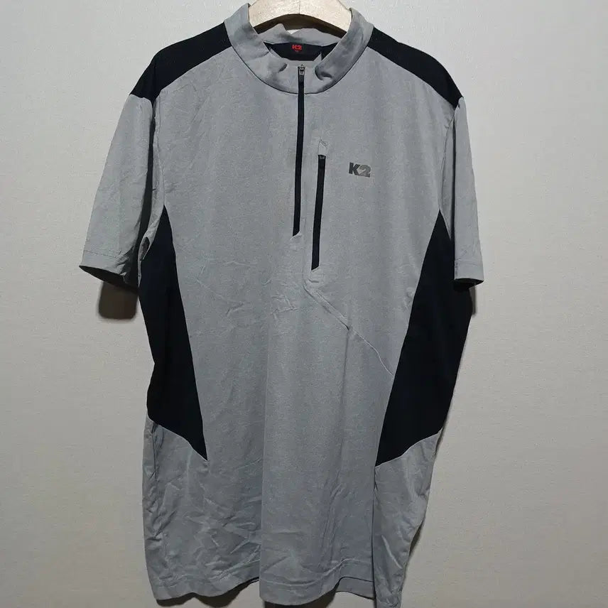 [BUNJANG] K2 Men's Spandex Short Sleeve T-Shirt (Size 105) / K2 남성 스판 반팔 티셔츠 105 (26A1122)