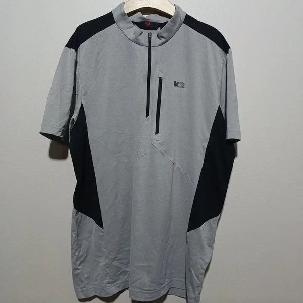 [BUNJANG] K2 Men's Spandex Short Sleeve T-Shirt (Size 105) / K2 남성 스판 반팔 티셔츠 105 (26A1122)