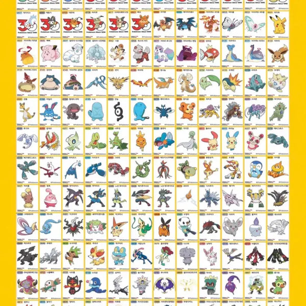 [BUNJANG] Pokemon 30th Anniversary Season 5 Tteobusal Stickers / 포켓몬 30주년 2026년 New 시즌5 띠부씰 판매