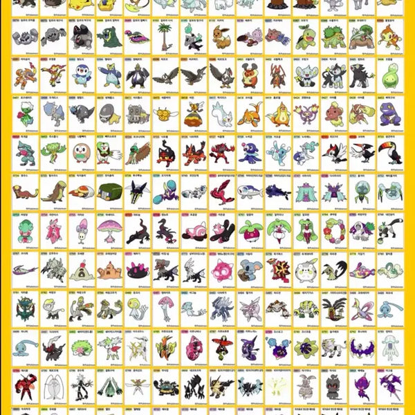 [BUNJANG] Pokemon 2025 New Season 4 Sticker Collection / 포켓몬 2025 New 시즌4 띠부씰 판매