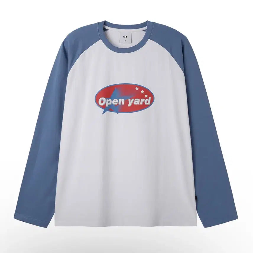 [BUNJANG] OY Oval Logo Raglan Long Sleeve T-shirt / OY 오와이 oval logo raglan L/S 롱슬리브