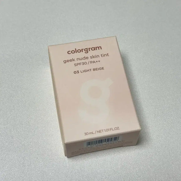 [BUNJANG] Colorgram Geek Nude Skin Tint 03 Light Beige / 컬러그램 긱 누드 스킨 틴트 03 라이트 베이지