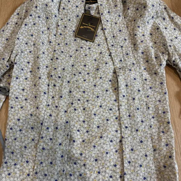 [BUNJANG] Vivienne Westwood Anglomania KEMBRA Blouse Linen 100% / 새상품 비비안웨스트우드 앵글로매니아 켐브라 블라우스