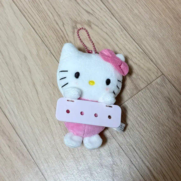 [BUNJANG] Sanrio My Pachirun Set 2 Mascot Holder Keychain Doll / 산리오 마이파치룬 2탄 마스코트 홀더 키링 인형 헬로키티