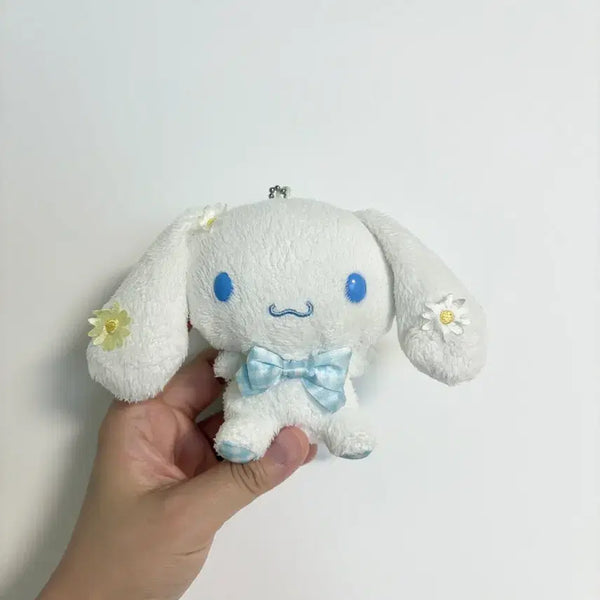 [BUNJANG] Sanrio Classic Cinnamoroll Doll Keychain / 산리오 고전 시나모롤 인형 키링