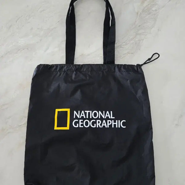 [BUNJANG] National Geographic Black Eco Bag / 내셔널 지오그래픽. 블랙색