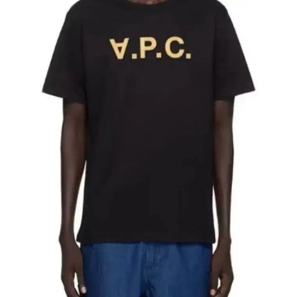 [BUNJANG] A.P.C. Black Logo T-Shirt / 한정특가)아페쎄 APC 반팔티 블랙 미개봉 새상품