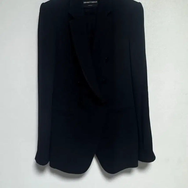 [BUNJANG] Emporio Armani Double-Button Jacket Black Size 44, 66 / 엠포리오 아르마니 더블 버튼 자켓 블랙 44,66사이즈