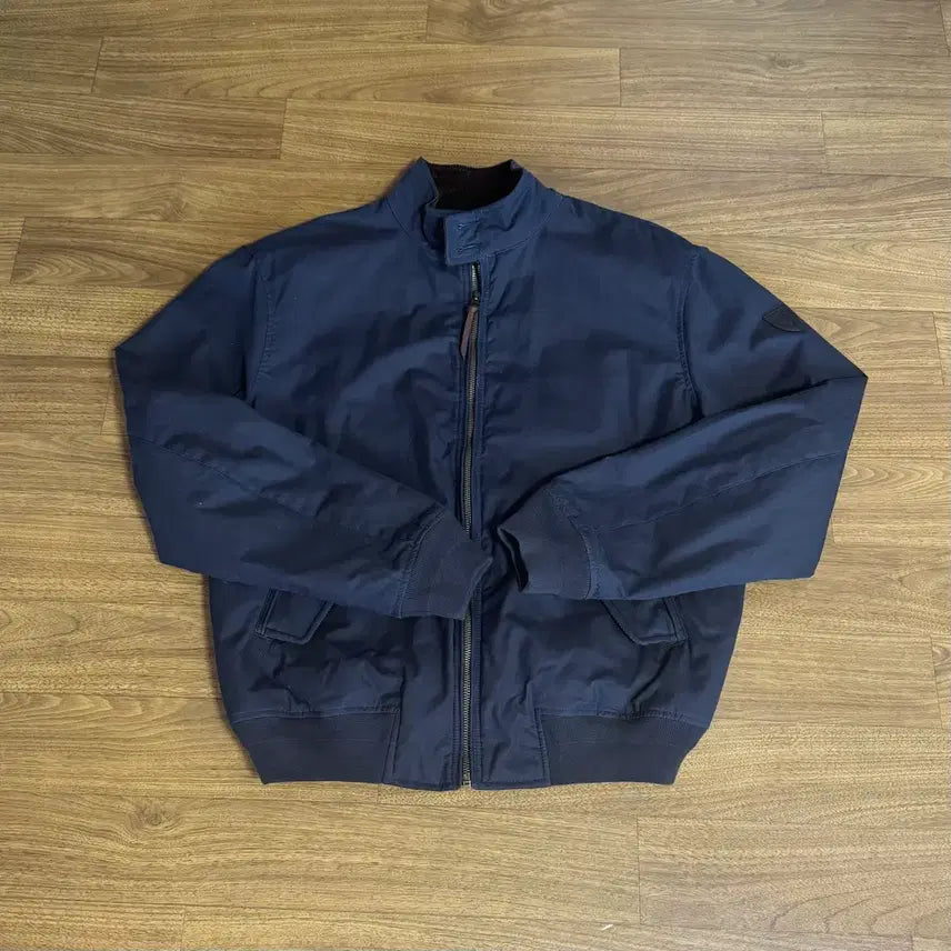 [BUNJANG] Polo Ralph Lauren Oilcloth Baracuta Jacket Navy M / 폴로 오일클로스 바라쿠타 자켓 네이비 M 실착3회