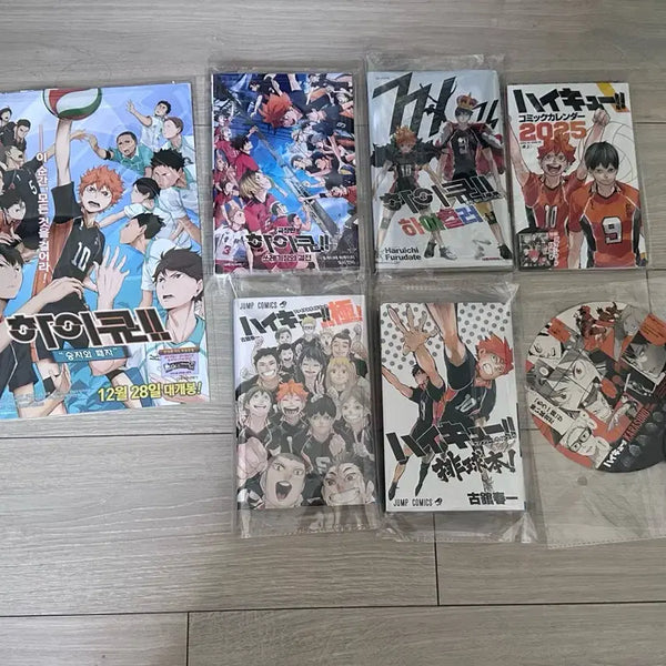 [BUNJANG] Haikyuu!! Manga Novels Official Book Bundle / 하이큐 만화 소설 공식책