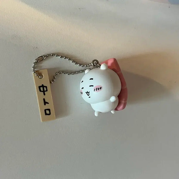 [BUNJANG] Chiikawa Sushi Keychain / 먼작귀: 치이카와 초밥 키링