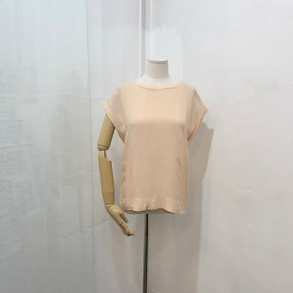 [BUNJANG] Theory Silk Sleeveless Blouse / 띠어리theory 견 나시블라우스 한섬 4749