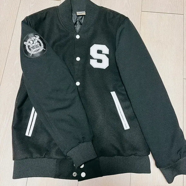 [BUNJANG] Seoul National University Business Administration Department Varsity Jacket (L) / 서울대 경영학과 과잠