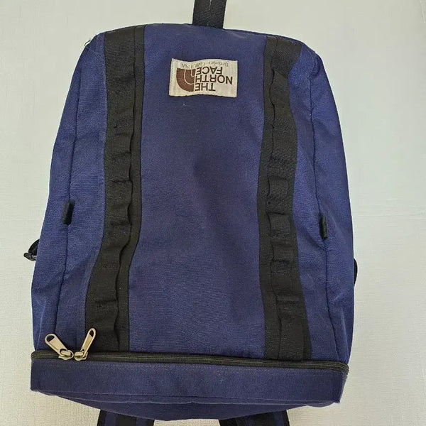 [BUNJANG] The North Face Backpack Navy Travel Bag / 노스페이스 백팩 네이비( 여행가방 가능)