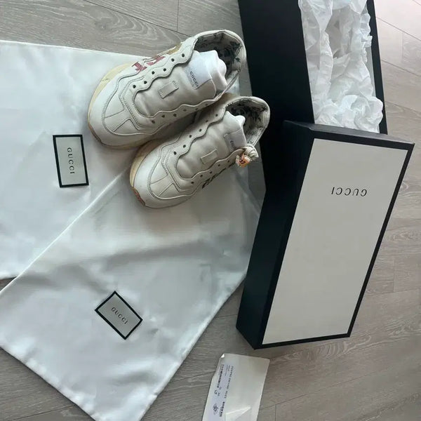 [BUNJANG] Gucci Leather Sneakers (Size 36/235) / 구찌 스니커즈 235(36)
