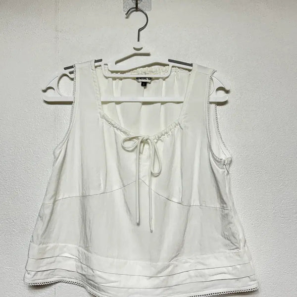 [BUNJANG] General Idea Sleeveless Blouse S / 제너럴아이디어 민소매 블라우스 S