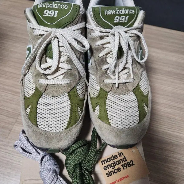 [BUNJANG] New Balance x Aimé Leon Dore 991 Made in UK Grey Sneakers (270mm) / (정품) 뉴발란스 x 에메레온도르 991 메이드 인 UK 그레이 270