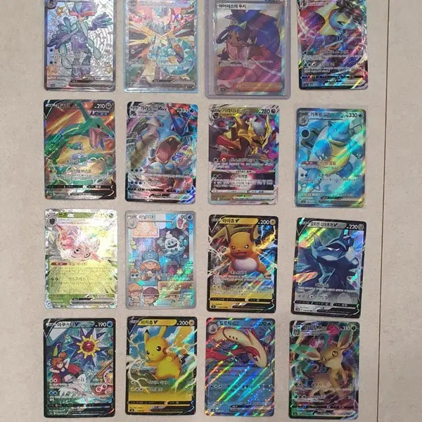 [BUNJANG] Pokemon Card Bundle Set / 포켓몬 카드 16매 낱개 판매해요 ~~