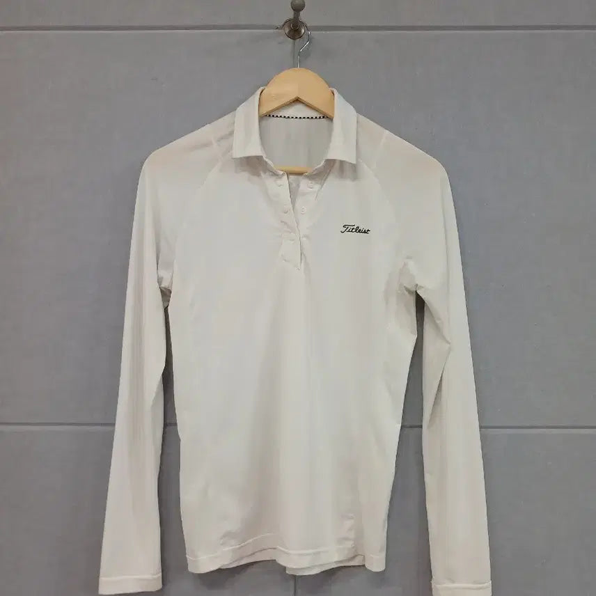 [BUNJANG] Titleist Long Sleeve Golf Wear Men's Ivory / *타이틀리스트 긴팔 골프웨어 남성 아이보리
