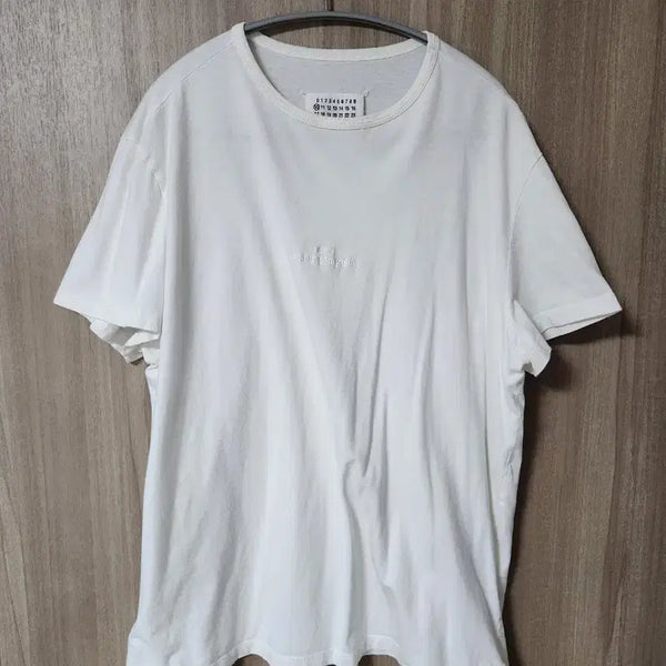 [BUNJANG] Maison Margiela Jersey T-Shirt White L / (정품) 메종 마르지엘라 저지 티셔츠 화이트 L