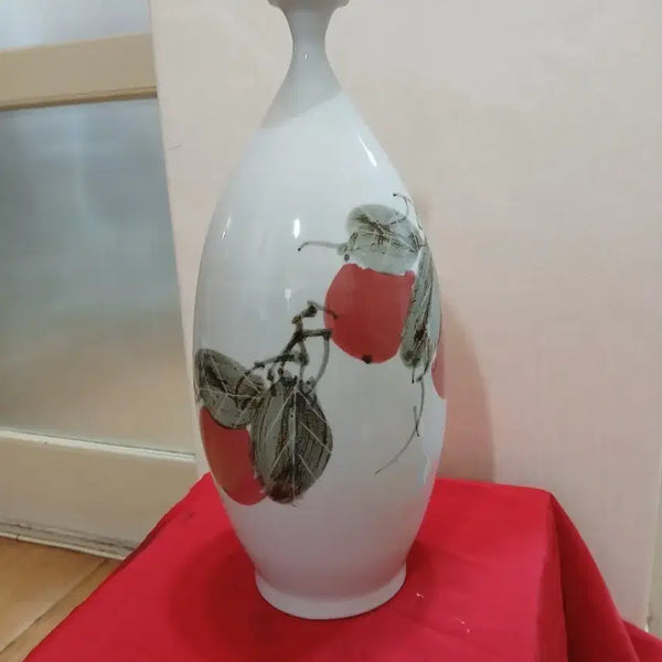 [BUNJANG] Persimmon White Porcelain Vase / 감나무 백자