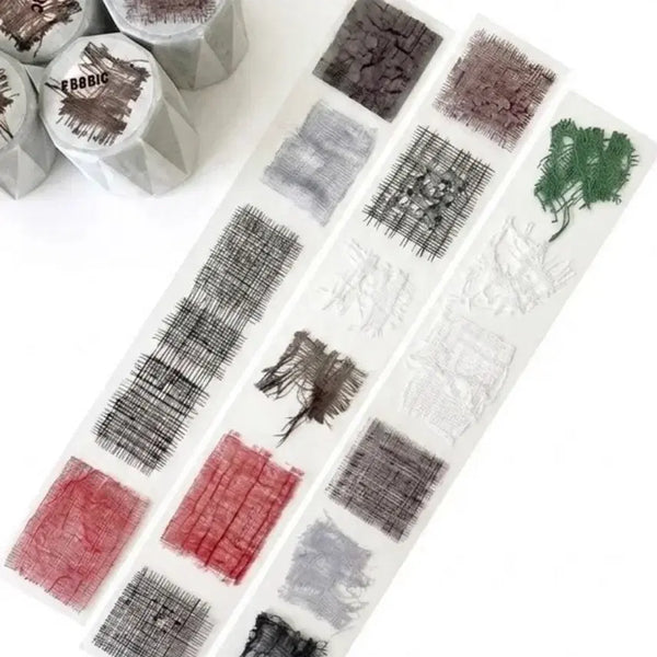 [BUNJANG] Bayumi Design Fabric PET Tape - Cut-to-Size / [마테] 감성 디자인 바이유미 Fabric PET TAPE 소분컷