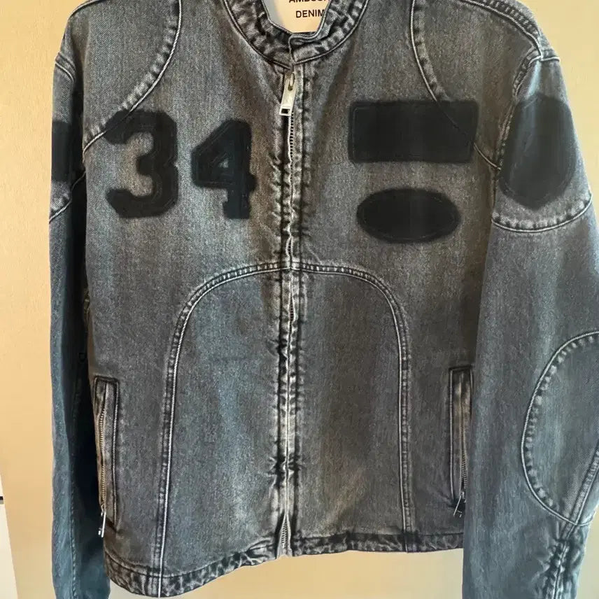 [BUNJANG] Ambush Rider Denim Jacket S / ambush 라이더 데님 자켓 S