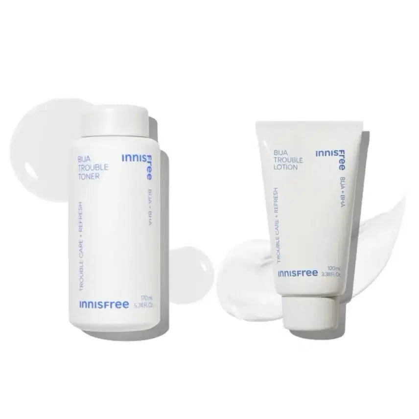 [BUNJANG] Innisfree Bija Trouble Toner & Lotion Set / 이니스프리 비자 트러블 토너 170ml + 로션 100ml 세트