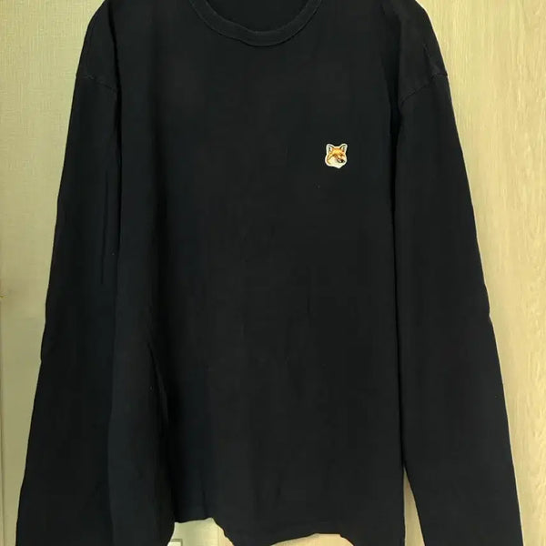 [BUNJANG] Maison Kitsuné Long Sleeve T-Shirt Navy L / 메종키츠네 긴팔티 롱슬리브 팝니다!