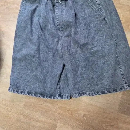 [BUNJANG] Men's Cotton Denim Shorts 34 / 남성 밴딩 코튼 청반바지34