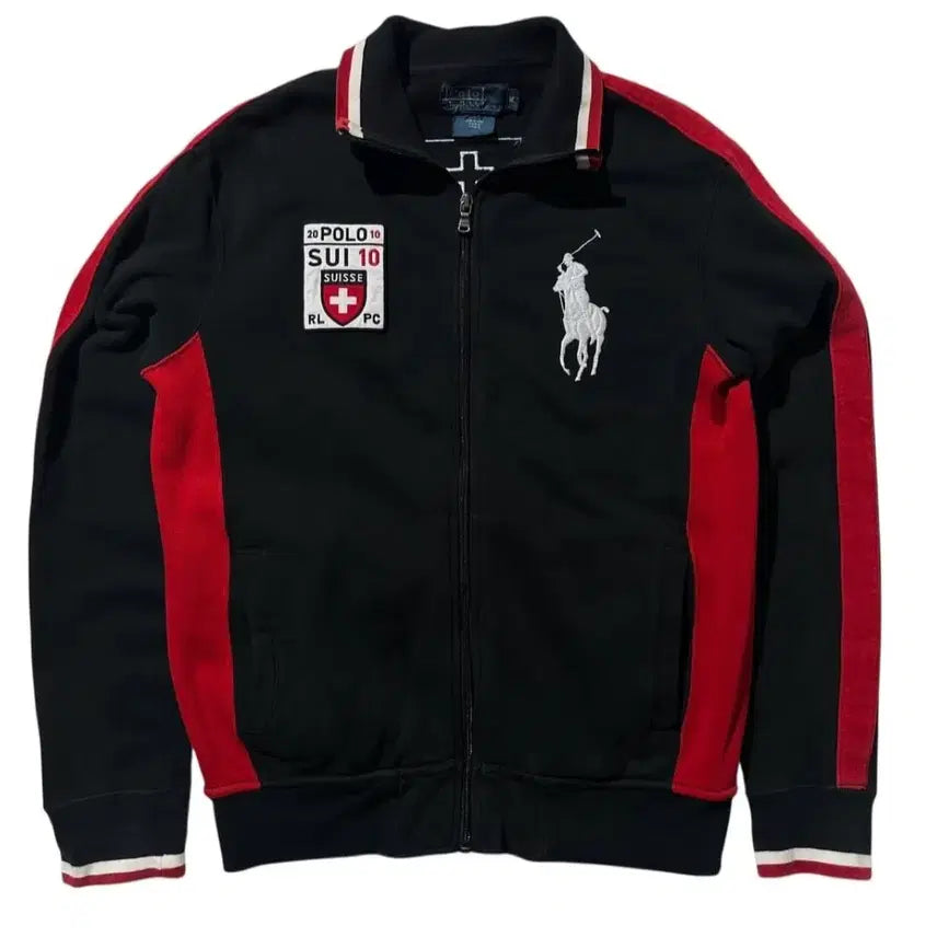 [BUNJANG] Polo Ralph Lauren Big Pony Swiss Zip-Up Jacket / 폴로 빅포니 스위스 집업 자켓