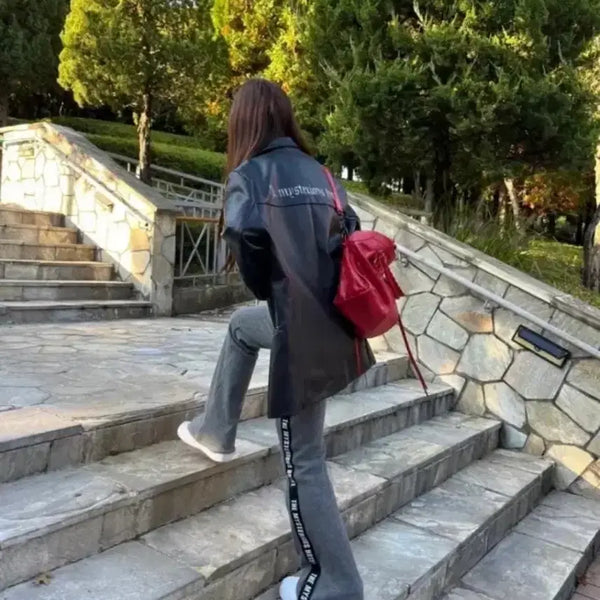 [BUNJANG] Mysterious Hotel Bootcut Pants Charcoal / 미스테리어스호텔 부츠컷 팬츠