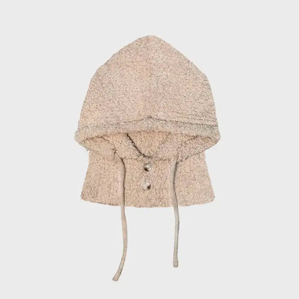 [BUNJANG] Mysterious Hotel Bookle Balaclava Hat / 미스테리어스호텔 부클 바라클라바 모자
