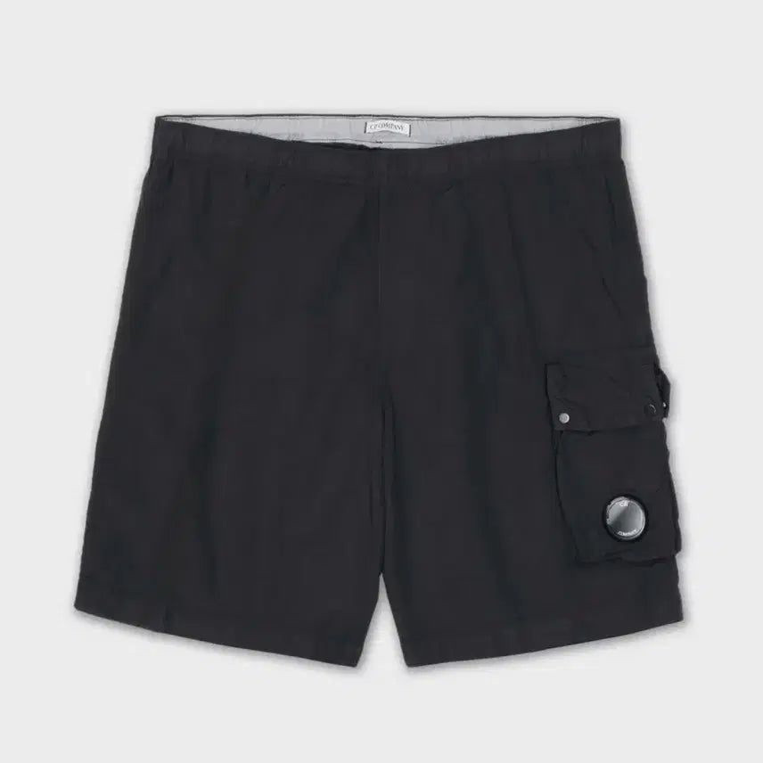 [BUNJANG] CP Company Lens Cargo Swim Shorts Black / CP 컴퍼니 렌즈 카고 스윔 쇼츠 팬츠