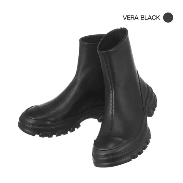 [BUNJANG] Vera Wang Super Light Lambskin Span Boots (Black, 245) / [새제품]VW베라왕 슈퍼라이트 램스킨 스판 부츠(245)