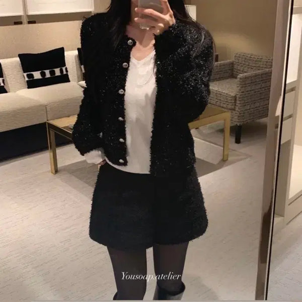 [BUNJANG] Usop Molten Cardigan Black / (새상품) 유솝 몰튼가디건 블랙
