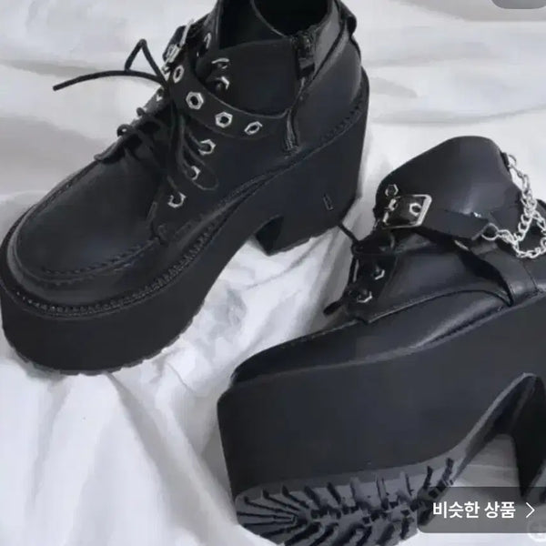 [BUNJANG] Volcan Platform Shoes / 잠깐 가격내림 볼칸 통굽 (볼칸요스케데모니아)