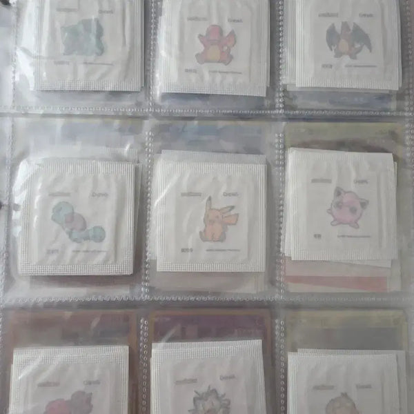 [BUNJANG] Pokemon Stickers Chu & Real Sweet Potato Chu 40pc Bundle Set / 포켓몬 띠부씰 츄앤리얼 고구마츄 40종 일괄