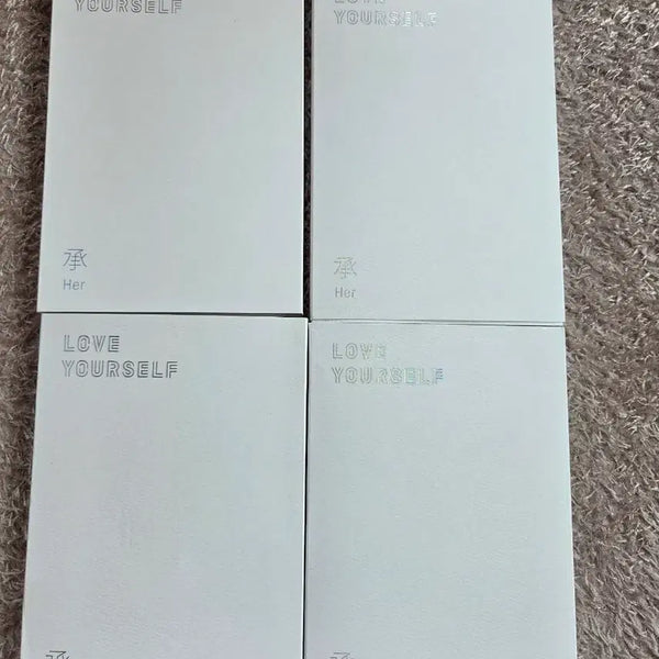 [BUNJANG] BTS LOVE YOURSELF 承 'Her' Album 4-Version Bundle Set / BTS 방탄소년단 럽셀  'Her' 앨범 4종 세트 일괄 팝니다