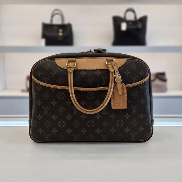 [BUNJANG] Louis Vuitton Monogram Canvas Deauville Tote Bag M47270 / 루이비통 모노그램 캔버스 도빌 토트백 M47270