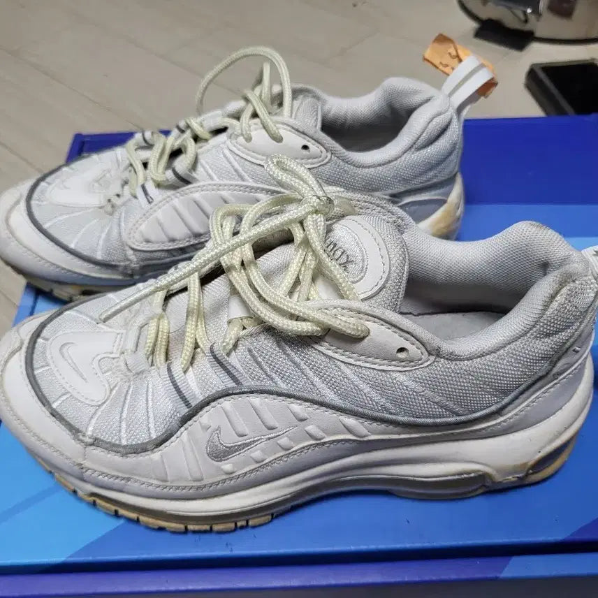 [BUNJANG] Nike Air Max 98 White / 나이키 에어맥스 98 화이트 235mm