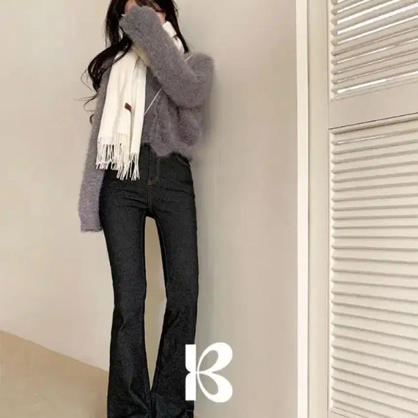 [BUNJANG] BEIDELLI Non-Fade Raw Denim Bootcut Pants (Size S) / [새상품] BEIDELLI 물빠짐X 논페이드 생지 부츠컷 팬츠 S