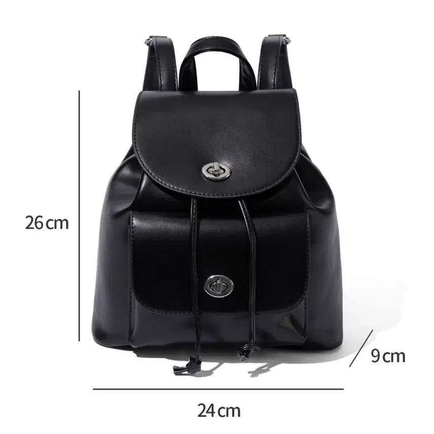 [BUNJANG] 11-inch Leather Backpack / 11인치 레더 백팩