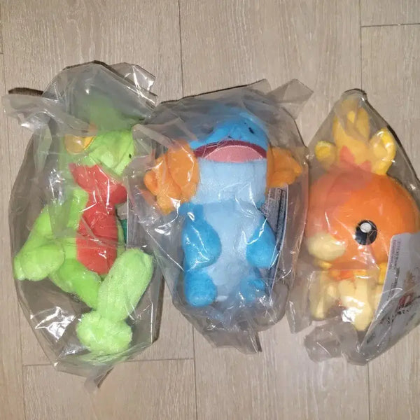 [BUNJANG] Pokemon 30th Anniversary Ichiban Kuji Prize E Hoenn Starters Partner Plush Set (3 Types) / 포켓몬 30주년 제일복권 E상 호연지방 스타팅 파트너 인형 3종 세트