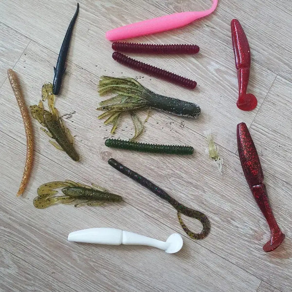 [BUNJANG] Fishing Worms Bundle Set / 낚시 웜 일괄