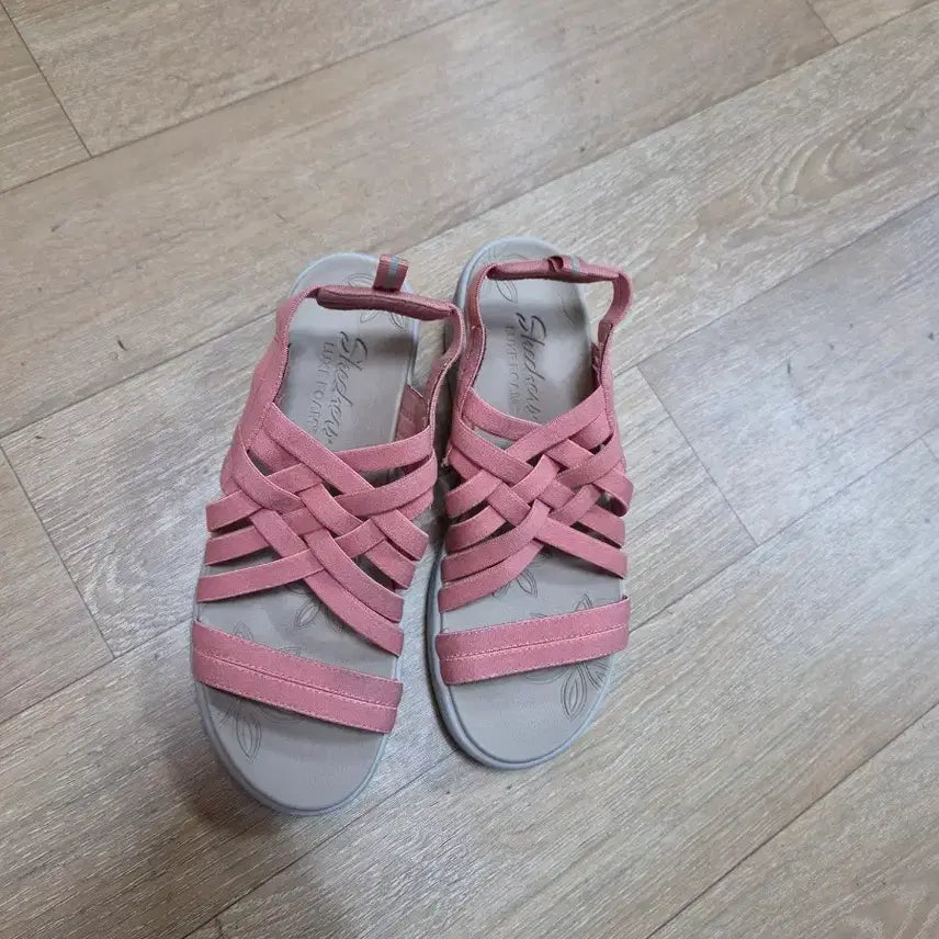 [BUNJANG] Skechers Ultra-Light Cushioning Sandals / 스케쳐스 샌들 핑크스케쳐스 초경량 쿠셔닝 샌들 인디핑크