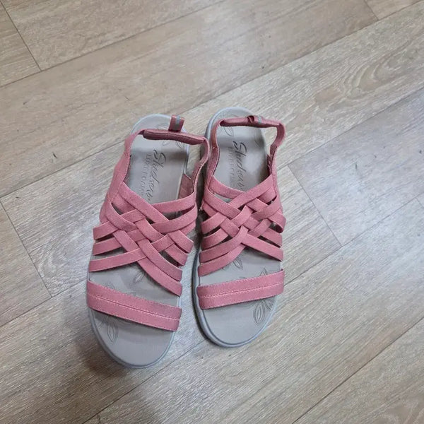 [BUNJANG] Skechers Ultra-Light Cushioning Sandals / 스케쳐스 샌들 핑크스케쳐스 초경량 쿠셔닝 샌들 인디핑크