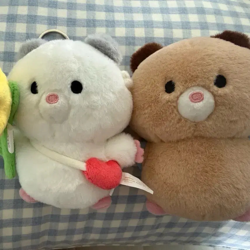 [BUNJANG] Posilove Seolgi Jeolmi Keychain Set / 포시러브 설기 절미 키링 세트